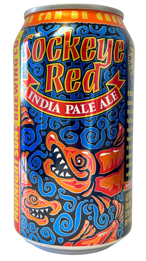 Sockeye Red IPA by Midnight Sun Brewing